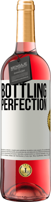 29,95 € Envoi gratuit | Vin rosé Édition ROSÉ Bottling perfection Étiquette Blanche. Étiquette personnalisable Vin jeune Récolte 2024 Tempranillo