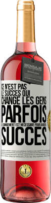 29,95 € Envoi gratuit | Vin rosé Édition ROSÉ Ce n'est pas le succès qui change les gens. Parfois le changement est nécessaire pour avoir du succès Étiquette Blanche. Étiquette personnalisable Vin jeune Récolte 2024 Tempranillo