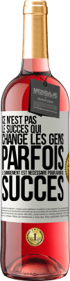 29,95 € Envoi gratuit | Vin rosé Édition ROSÉ Ce n'est pas le succès qui change les gens. Parfois le changement est nécessaire pour avoir du succès Étiquette Blanche. Étiquette personnalisable Vin jeune Récolte 2025 Tempranillo