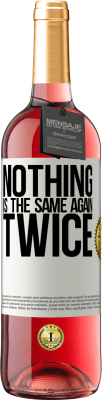 29,95 € Free Shipping | Rosé Wine ROSÉ Edition Nothing is the same again twice White Label. Customizable label Young wine Harvest 2023 Tempranillo