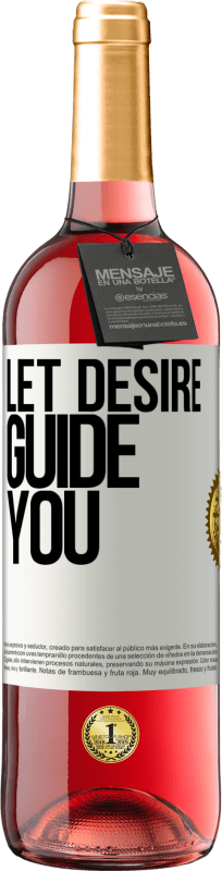 29,95 € Free Shipping | Rosé Wine ROSÉ Edition Let desire guide you White Label. Customizable label Young wine Harvest 2024 Tempranillo