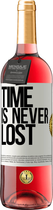 29,95 € Free Shipping | Rosé Wine ROSÉ Edition Time is never lost White Label. Customizable label Young wine Harvest 2024 Tempranillo