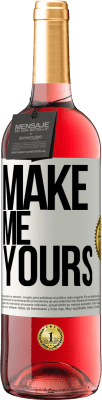 29,95 € Free Shipping | Rosé Wine ROSÉ Edition Make me yours White Label. Customizable label Young wine Harvest 2025 Tempranillo