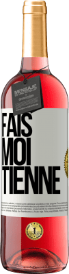 29,95 € Envoi gratuit | Vin rosé Édition ROSÉ Fais-moi tienne Étiquette Blanche. Étiquette personnalisable Vin jeune Récolte 2025 Tempranillo