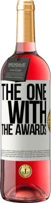 29,95 € 送料無料 | ロゼワイン ROSÉエディション The one with the awards ホワイトラベル. カスタマイズ可能なラベル 若いワイン 収穫 2024 Tempranillo