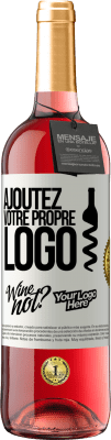 29,95 € Envoi gratuit | Vin rosé Édition ROSÉ Ajoutez votre propre logo Étiquette Blanche. Étiquette personnalisable Vin jeune Récolte 2024 Tempranillo