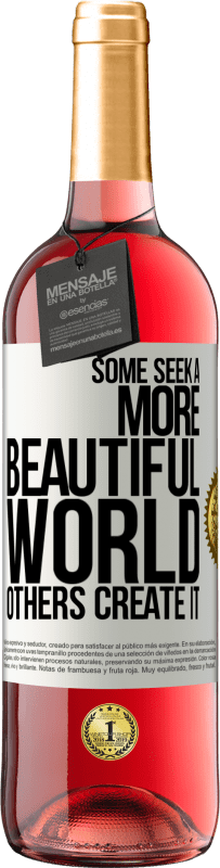 29,95 € Free Shipping | Rosé Wine ROSÉ Edition Some seek a more beautiful world, others create it White Label. Customizable label Young wine Harvest 2023 Tempranillo