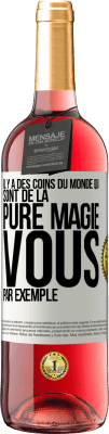 29,95 € Envoi gratuit | Vin rosé Édition ROSÉ Il y a des coins du monde qui sont de la pure magie. Vous par exemple Étiquette Blanche. Étiquette personnalisable Vin jeune Récolte 2024 Tempranillo