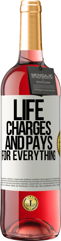 29,95 € Free Shipping | Rosé Wine ROSÉ Edition Life charges and pays for everything White Label. Customizable label Young wine Harvest 2024 Tempranillo