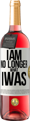 29,95 € Free Shipping | Rosé Wine ROSÉ Edition I am no longer what I was White Label. Customizable label Young wine Harvest 2023 Tempranillo