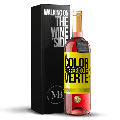 «Mi color preferido es: verte» Издание ROSÉ