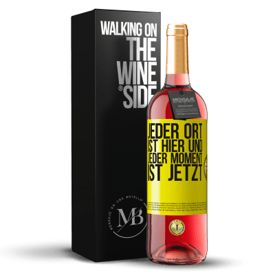 «Jeder Ort ist hier und jeder Moment ist jetzt» ROSÉ Ausgabe