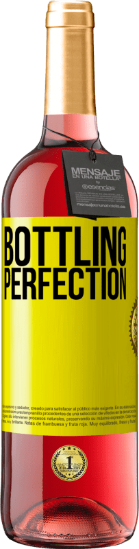 29,95 € Бесплатная доставка | Розовое вино Издание ROSÉ Bottling perfection Желтая этикетка. Настраиваемая этикетка Молодое вино Урожай 2025 Tempranillo