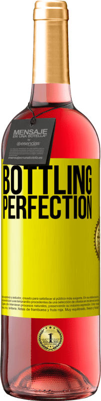 29,95 € Envoi gratuit | Vin rosé Édition ROSÉ Bottling perfection Étiquette Jaune. Étiquette personnalisable Vin jeune Récolte 2023 Tempranillo