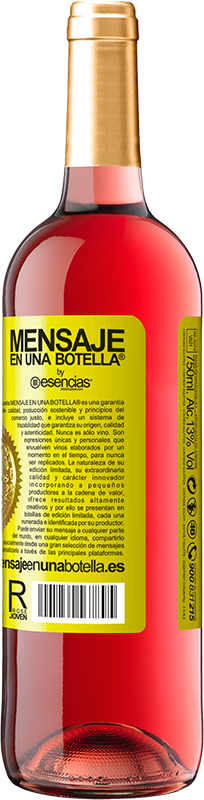 29,95 € Free Shipping | Rosé Wine ROSÉ Edition You should apply in your fucking life, what you reflect so much on Facebook Yellow Label. Customizable label Young wine Harvest 2021 Tempranillo