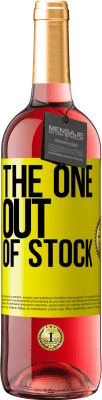 29,95 € Free Shipping | Rosé Wine ROSÉ Edition The one out of stock Yellow Label. Customizable label Young wine Harvest 2024 Tempranillo