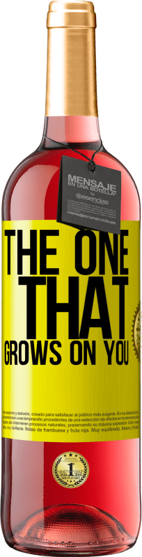 29,95 € Free Shipping | Rosé Wine ROSÉ Edition The one that grows on you Yellow Label. Customizable label Young wine Harvest 2023 Tempranillo