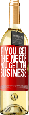 29,95 € Free Shipping | White Wine WHITE Edition If you get the needs, you get the business Red Label. Customizable label Young wine Harvest 2025 Verdejo