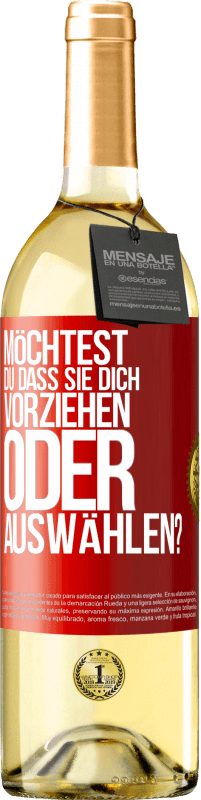 29,95 € Kostenloser Versand | Weißwein WHITE Ausgabe Möchtest du, dass sie dich vorziehen oder auswählen? Rote Markierung. Anpassbares Etikett Junger Wein Ernte 2025 Verdejo