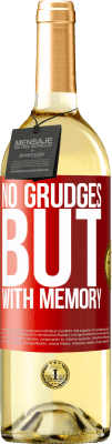 29,95 € Free Shipping | White Wine WHITE Edition No grudges, but with memory Red Label. Customizable label Young wine Harvest 2025 Verdejo