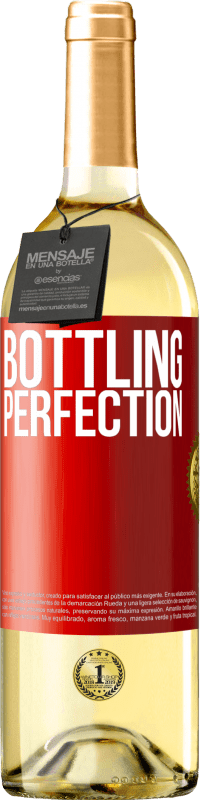 29,95 € Spedizione Gratuita | Vino bianco Edizione WHITE Bottling perfection Etichetta Rossa. Etichetta personalizzabile Vino giovane Raccogliere 2023 Verdejo