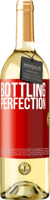 29,95 € Envio grátis | Vinho branco Edição WHITE Bottling perfection Etiqueta Vermelha. Etiqueta personalizável Vinho jovem Colheita 2024 Verdejo