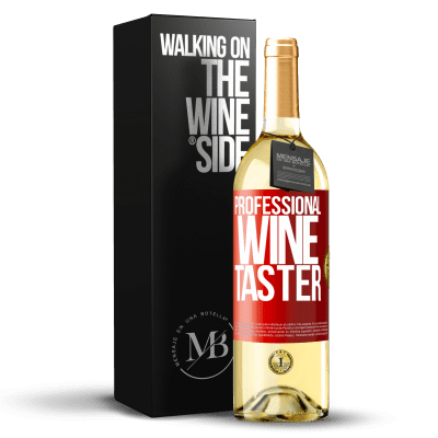 «Professional wine taster» Edição WHITE