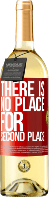29,95 € 送料無料 | 白ワイン WHITEエディション 2位の場所はありません 赤いタグ. カスタマイズ可能なラベル 若いワイン 収穫 2025 Verdejo