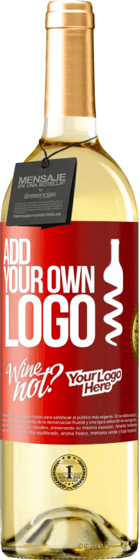 29,95 € Free Shipping | White Wine WHITE Edition Add your own logo Red Label. Customizable label Young wine Harvest 2022 Verdejo
