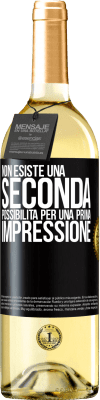 29,95 € Spedizione Gratuita | Vino bianco Edizione WHITE Non esiste una seconda possibilità per una prima impressione Etichetta Nera. Etichetta personalizzabile Vino giovane Raccogliere 2024 Verdejo