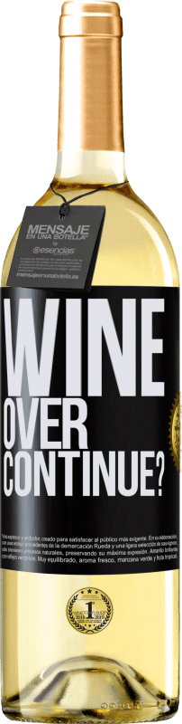 29,95 € Envío gratis | Vino Blanco Edición WHITE Wine over. Continue? Etiqueta Negra. Etiqueta personalizable Vino joven Cosecha 2023 Verdejo