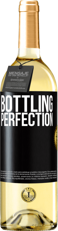29,95 € Бесплатная доставка | Белое вино Издание WHITE Bottling perfection Черная метка. Настраиваемая этикетка Молодое вино Урожай 2025 Verdejo