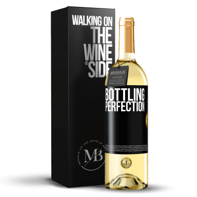 «Bottling perfection» WHITE Edition