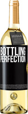 29,95 € Envío gratis | Vino Blanco Edición WHITE Bottling perfection Etiqueta Negra. Etiqueta personalizable Vino joven Cosecha 2023 Verdejo
