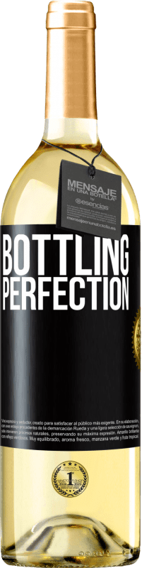 29,95 € Spedizione Gratuita | Vino bianco Edizione WHITE Bottling perfection Etichetta Nera. Etichetta personalizzabile Vino giovane Raccogliere 2023 Verdejo