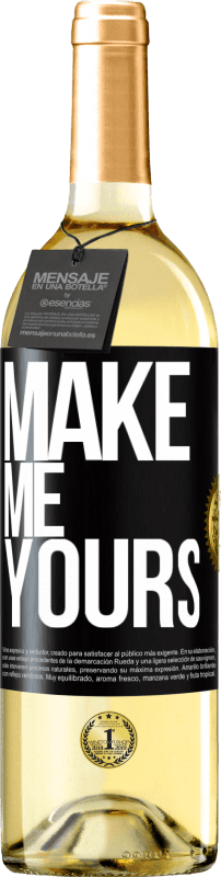 29,95 € Free Shipping | White Wine WHITE Edition Make me yours Black Label. Customizable label Young wine Harvest 2024 Verdejo