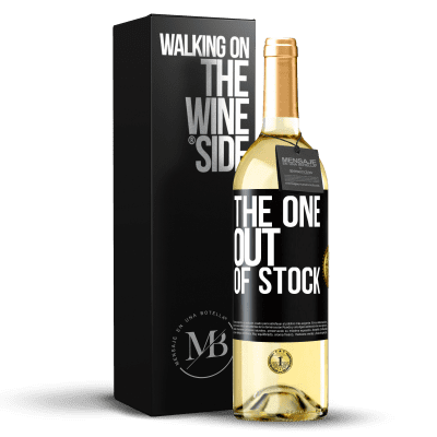 «The one out of stock» Edição WHITE