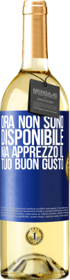 29,95 € Spedizione Gratuita | Vino bianco Edizione WHITE Ora non sono disponibile, ma apprezzo il tuo buon gusto Etichetta Blu. Etichetta personalizzabile Vino giovane Raccogliere 2023 Verdejo