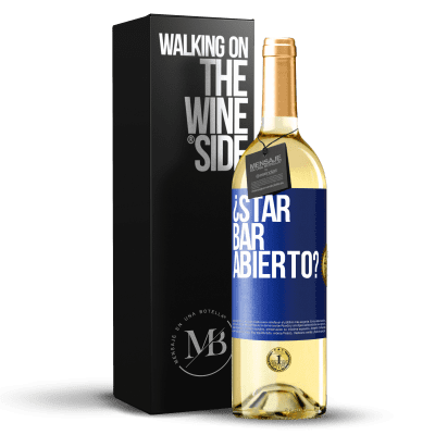 «¿STAR BAR abierto?» Издание WHITE