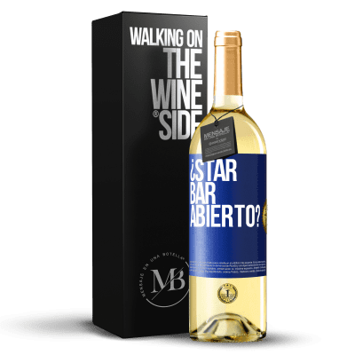 «¿STAR BAR abierto?» WHITE Edition