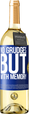 29,95 € Free Shipping | White Wine WHITE Edition No grudges, but with memory Blue Label. Customizable label Young wine Harvest 2025 Verdejo