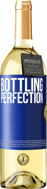 29,95 € Бесплатная доставка | Белое вино Издание WHITE Bottling perfection Синяя метка. Настраиваемая этикетка Молодое вино Урожай 2023 Verdejo