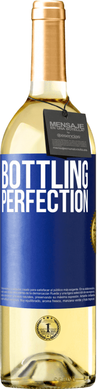 29,95 € Free Shipping | White Wine WHITE Edition Bottling perfection Blue Label. Customizable label Young wine Harvest 2024 Verdejo