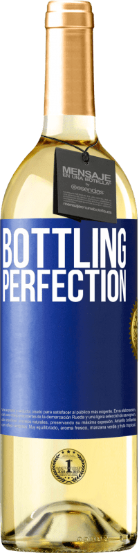 29,95 € Envoi gratuit | Vin blanc Édition WHITE Bottling perfection Étiquette Bleue. Étiquette personnalisable Vin jeune Récolte 2024 Verdejo