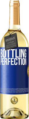 29,95 € Kostenloser Versand | Weißwein WHITE Ausgabe Bottling perfection Blaue Markierung. Anpassbares Etikett Junger Wein Ernte 2025 Verdejo