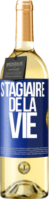 29,95 € Envoi gratuit | Vin blanc Édition WHITE Stagiaire de la vie Étiquette Bleue. Étiquette personnalisable Vin jeune Récolte 2023 Verdejo