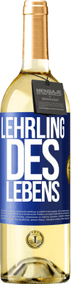 29,95 € Kostenloser Versand | Weißwein WHITE Ausgabe Lehrling des Lebens Blaue Markierung. Anpassbares Etikett Junger Wein Ernte 2024 Verdejo