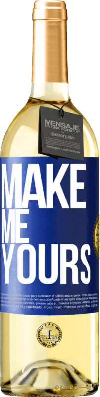 29,95 € Free Shipping | White Wine WHITE Edition Make me yours Blue Label. Customizable label Young wine Harvest 2024 Verdejo