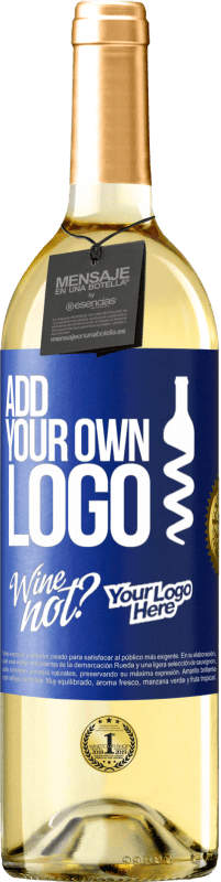 29,95 € Free Shipping | White Wine WHITE Edition Add your own logo Blue Label. Customizable label Young wine Harvest 2021 Verdejo