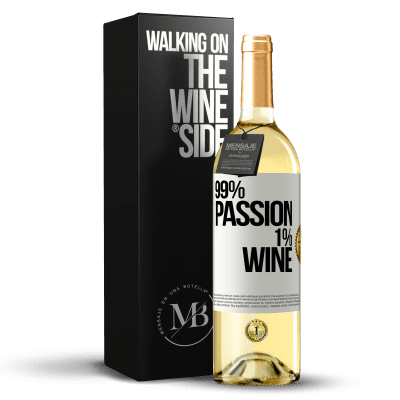 «99% passion, 1% wine» WHITE Ausgabe